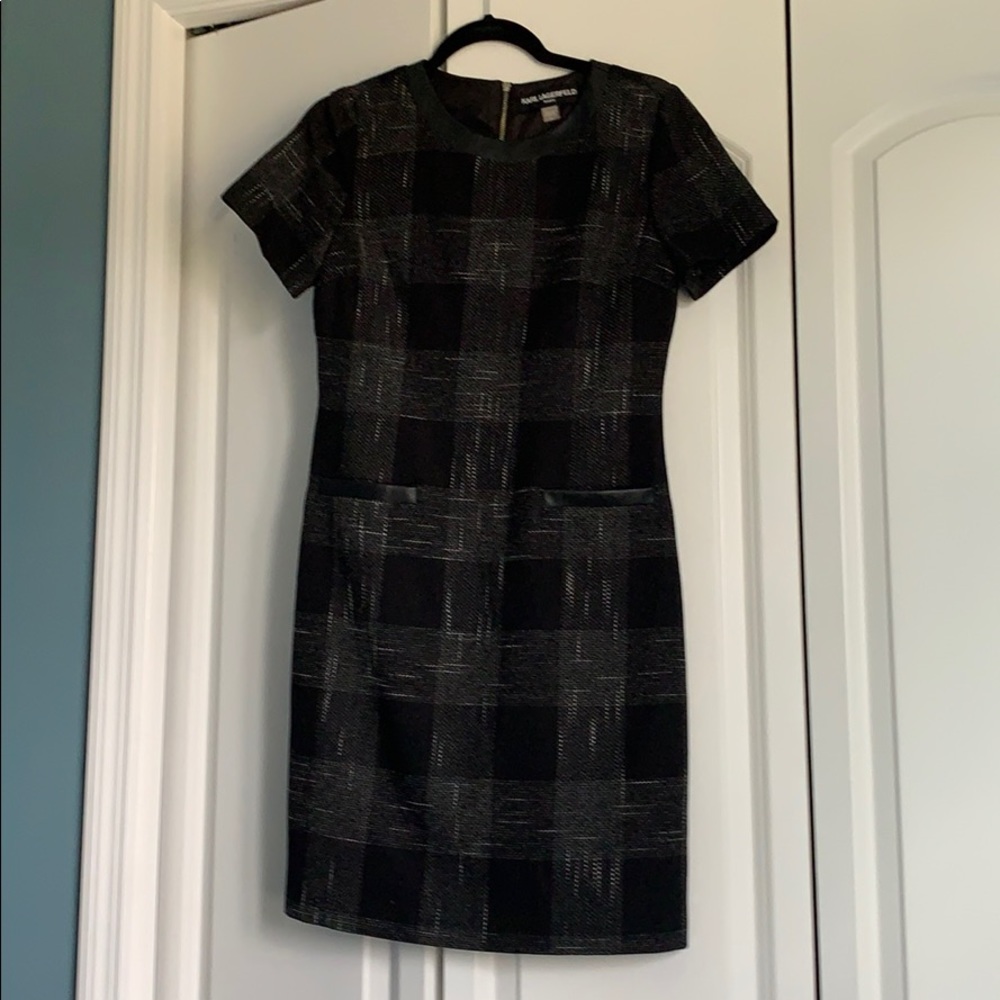 Karl Lagerfeld Tweed Dress